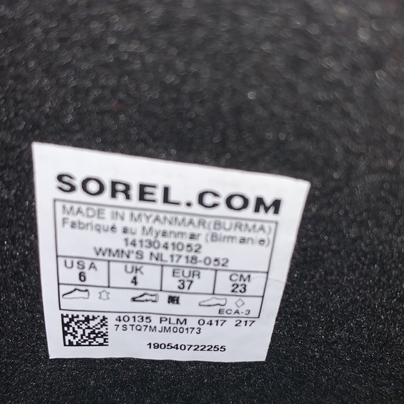 NWT In Box Sorel 1964 Premium LTR Boots Size 6 - Picture 12 of 16